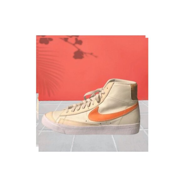 Nike Blazer Mid EMB Inspected By Swoosh Hot Curry DQ7674-001 - Picture 2 of 6